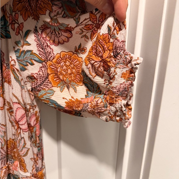 Knox Rose Pink Floral Tiered Maxi Dress - Picture 6 of 7